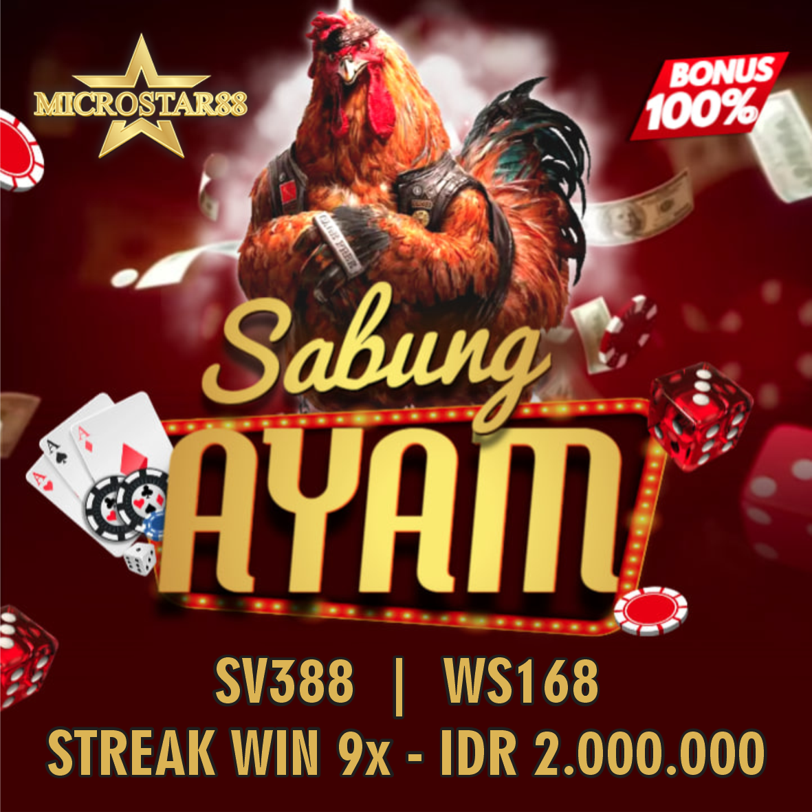 MICROSTAR88 SLOT 🎖️ SV388 Link Situs Agen Sabung Ayam Online Resmi Setiap Hari Live 24 Jam